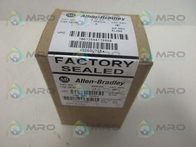 ALLEN BRADLEY 1794-OB16P SER. A DATE: 2007 *FACTORY SEALED*
