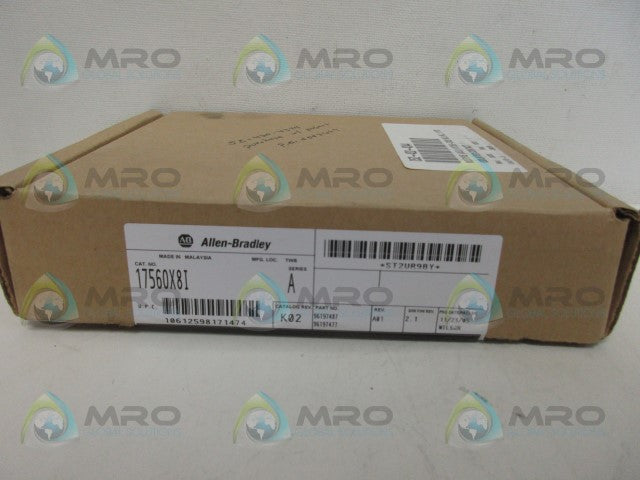 ALLEN BRADLEY CONTROLLOGIX 1756-OX8I SER. A F/W 2.1 DATE: 2005 *FACTORY SEALED*
