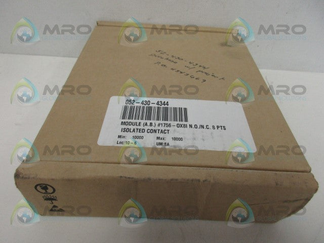 ALLEN BRADLEY CONTROLLOGIX 1756-OX8I SER. A F/W 2.1 DATE: 2005 *FACTORY SEALED*