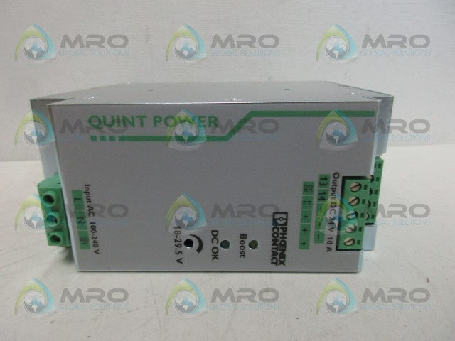 PHOENIX CONTACT QUINT-PS/1AC/24DC/10 POWER SUPPLY *NEW IN BOX*