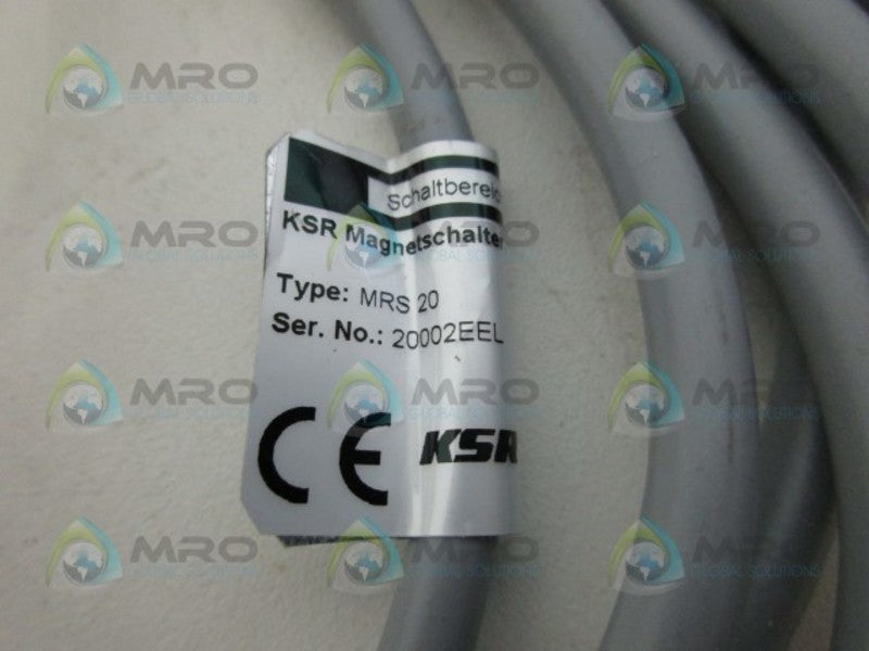 SCHALTBEREICH MRS20 SENSOR NSNP