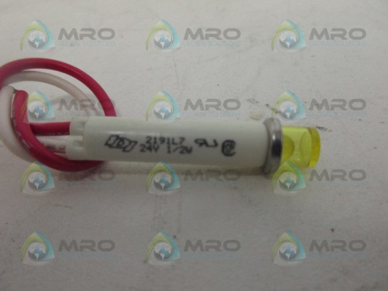 IDI 2191L7 PILOT LIGHT (YELLOW) NSNP