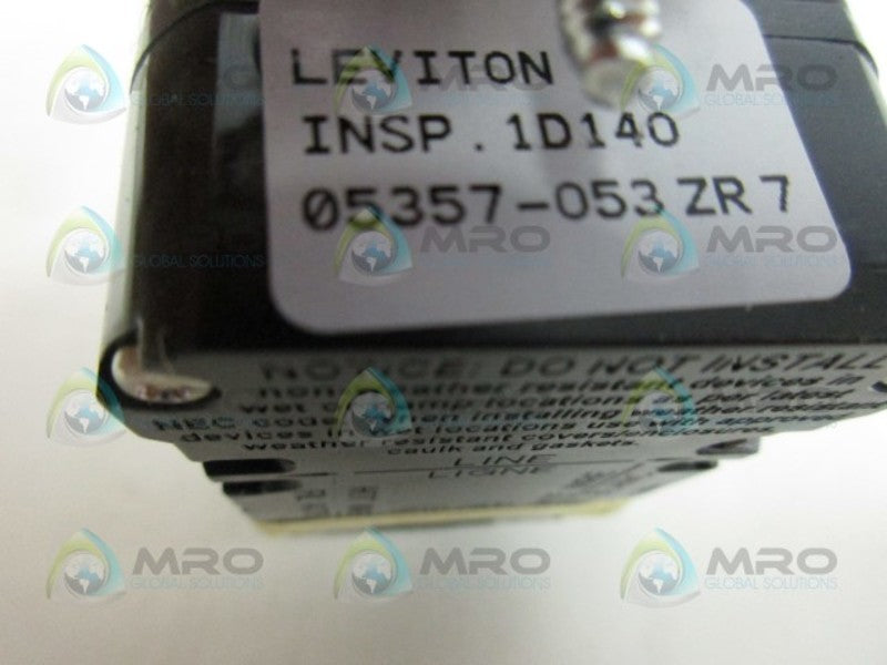 LEVITON 05357-053 RECEPTACLE NSNP