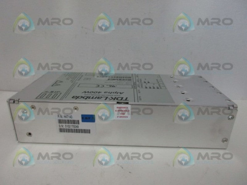 TDK-LAMBDA H47143 POWER SUPPLY *NEW NO BOX*