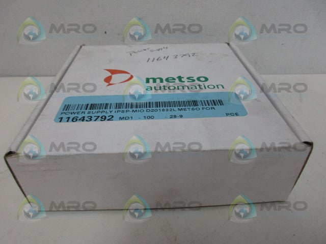 METSO D201832L POWER SUPPLY *NEW IN BOX*