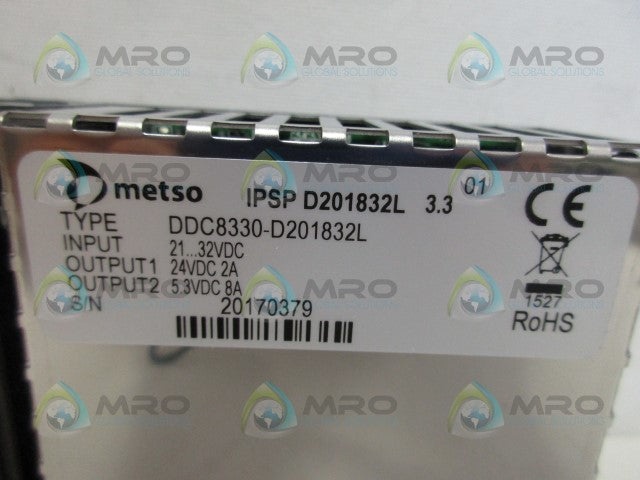 METSO D201832L POWER SUPPLY *NEW IN BOX*