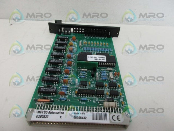 METSO D200532 DCS BOARD NSMP