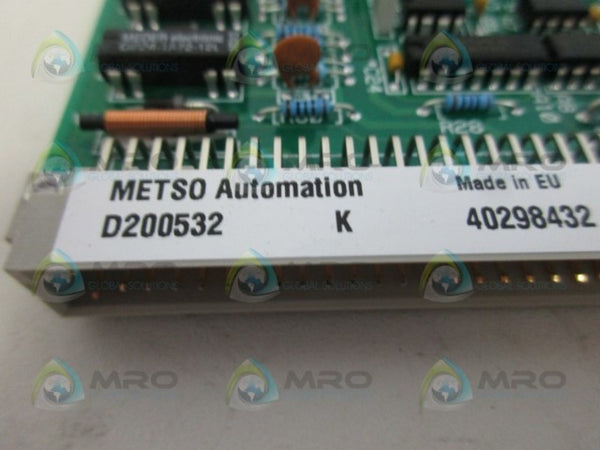 METSO D200532 DCS BOARD NSMP