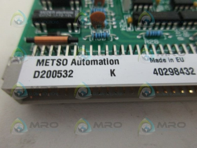 METSO D200532 DCS BOARD NSMP