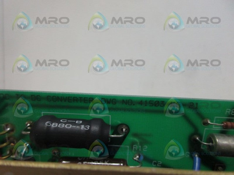 RFL ELECTRONICS 41503 DC CONVERTER UNMP