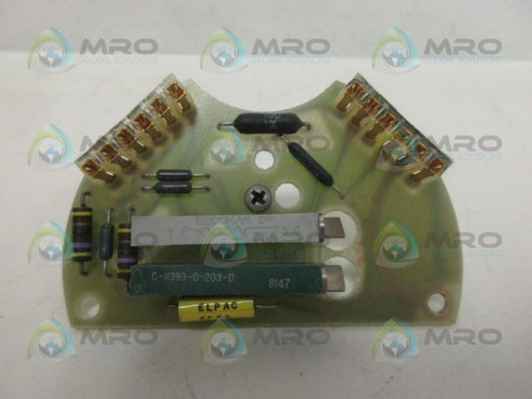 ROSEMOUNT 01151-0138 TRANSMITTER BOARD UNMP