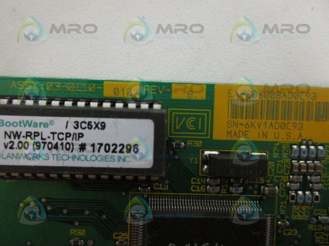3COM 03-0110-010 NETWORK CARD *NEW NO BOX*