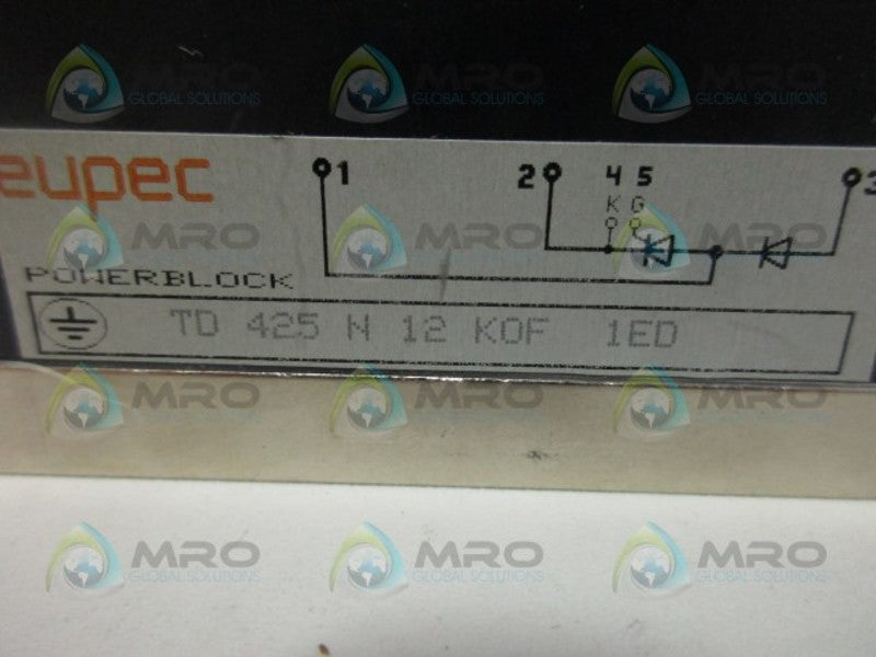 EUPEC TD425N12KOF1ED POWERBLOCK NSNP