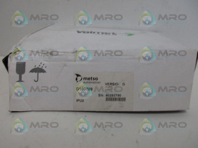METSO IPU2 D100789 *NEW IN BOX*