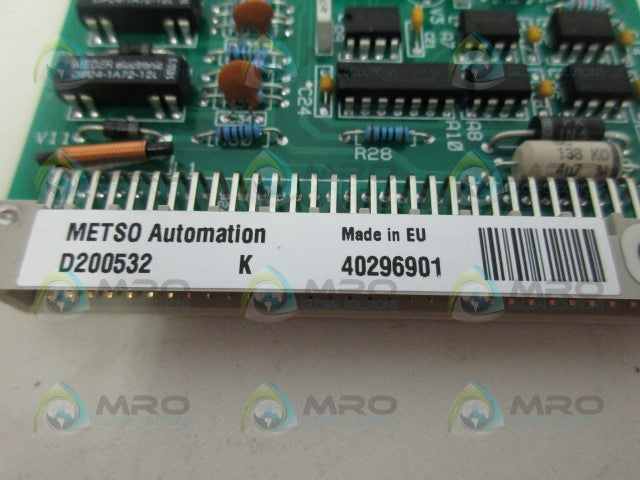 METSO BIU8 INPUT MODULE *NEW IN BOX*