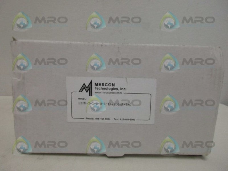 MESCON S2PM-2100 PANEL METER NSMP