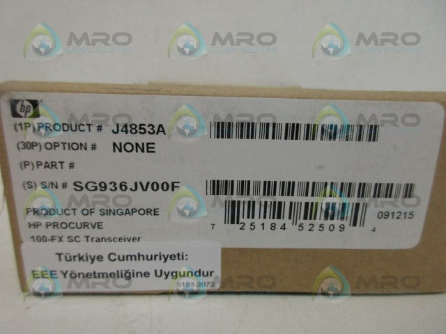 HP J4853A TRANSCEIVER *FACTORY SEALED*