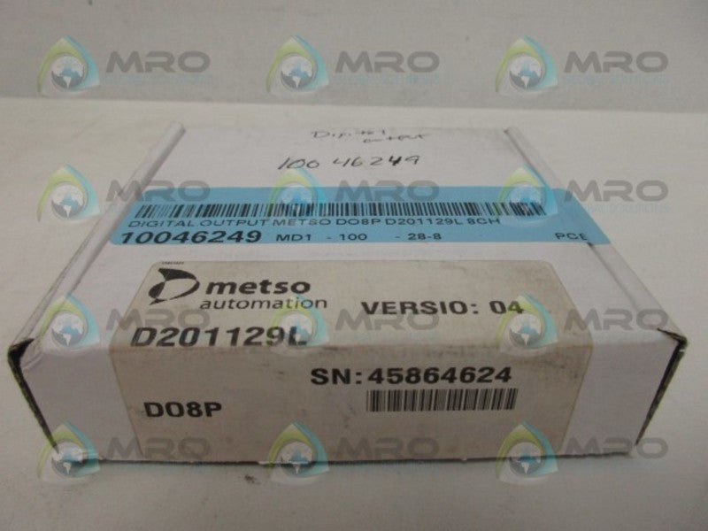 METSO D08P OUTPUT MODULE NSMP