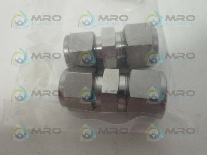 SWAGELOK SS-1010-6-8 (PKG OF 2) REDUCING UNION *NEW IN FACTORY BAG*