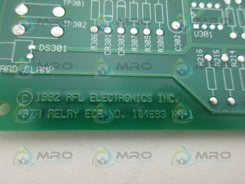 RFL ELECTRONICS 104693 LOGIC CARD NSNP