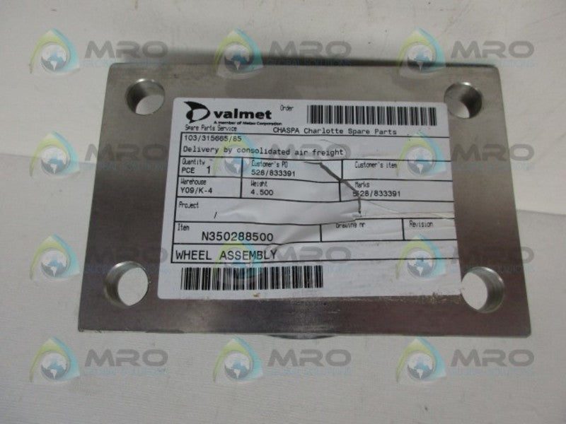 VALMET N350288500 WHEEL ASSEMBLY NSNP