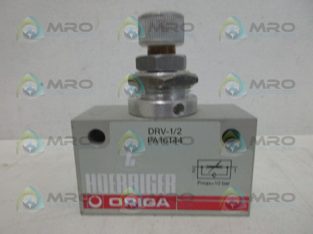 HOERBIGER DRV-1/2 VALVE *NEW NO BOX*