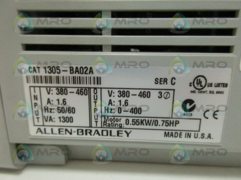 ALLEN BRADLEY 1305-BA02A SER. C *NEW NO BOX*