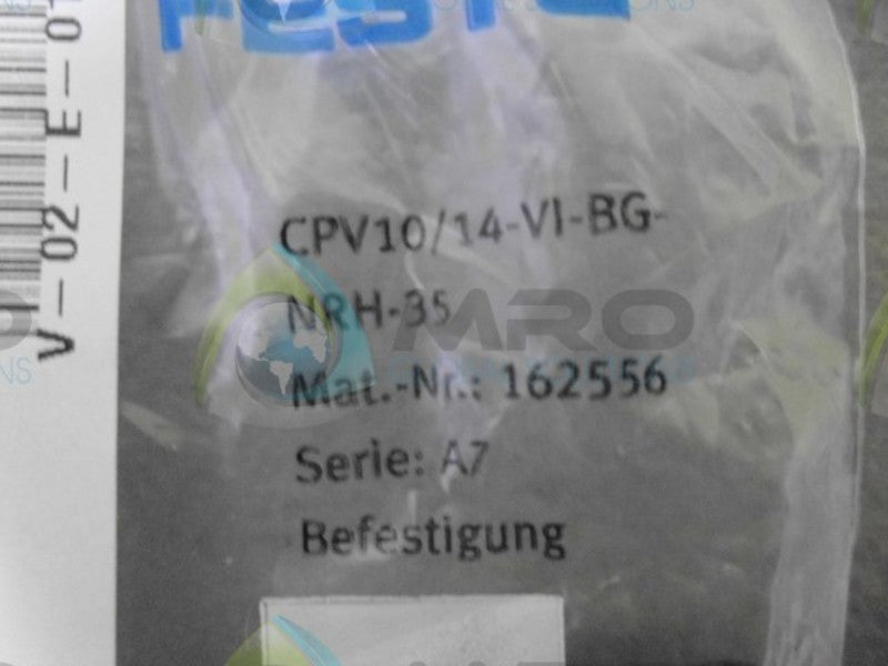 FESTO CPV10/14-VI-BG MOUNTING BRACKET *NEW IN BAG*