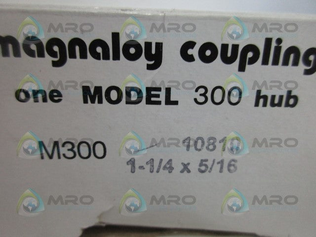 MAGNALOY M30010810 COUPLING HUB 1-1/4" x 5/16" *NEW IN BOX*