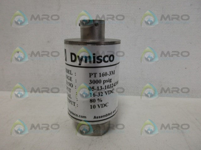 DYNISCO PT160-3M TRANSDUCER *USED*