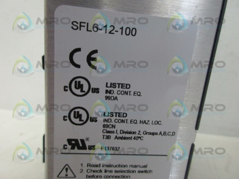 SOLA SFL6-12-100 POWER SUPPLY *NEW IN BOX*