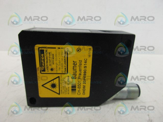 BAUMER CH-8501-OHDM-20P6990/S14 PHOTOELECTRIC SENSOR *NEW NO BOX*