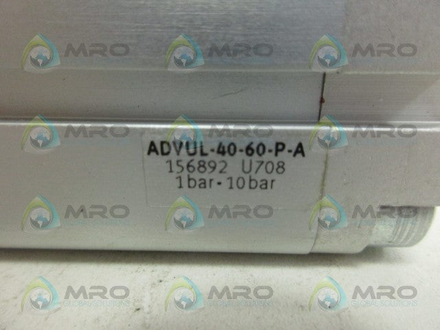 FESTO ADVUL-40-60-P-A CYLINDER *NEW NO BOX*
