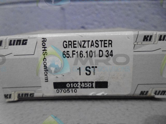 KISSLING 65.F16.101D34 LIMIT SWITCH *NEW IN BOX*