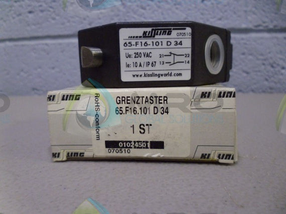 KISSLING 65.F16.101D34 LIMIT SWITCH *NEW IN BOX*