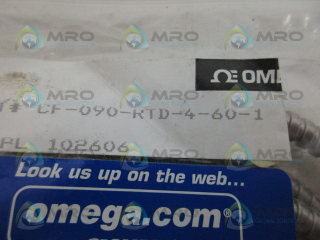 OMEGA CF-090-RTD-4-60-1 THERMOCOUPLE *NEW IN FACTORY BAG*