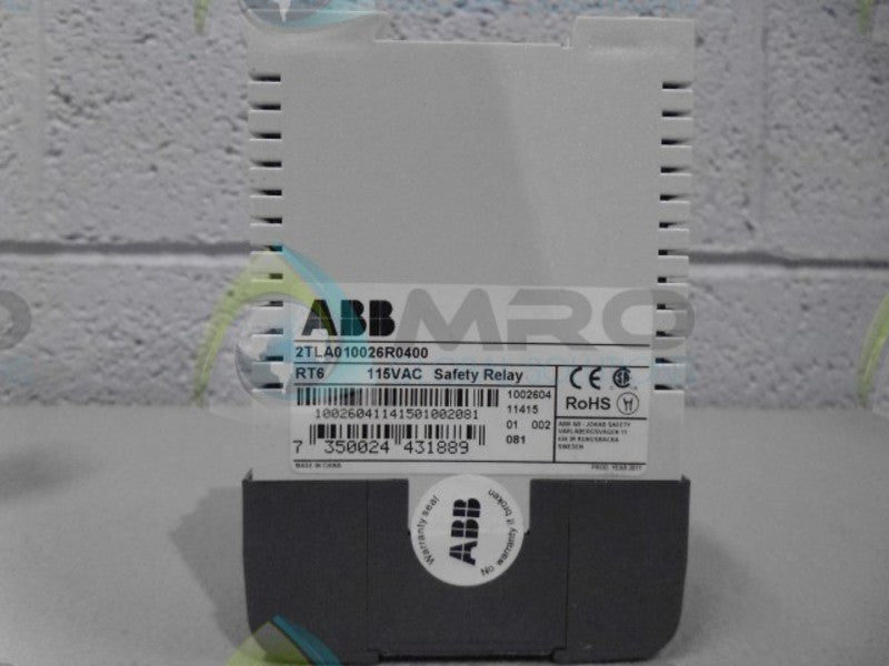ABB 2TLA010026R SAFETY RELAY *NEW IN BOX*