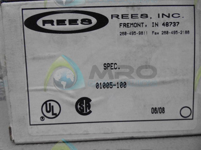 REES 01005-100 CONTROL BLOCK *NEW IN BOX*