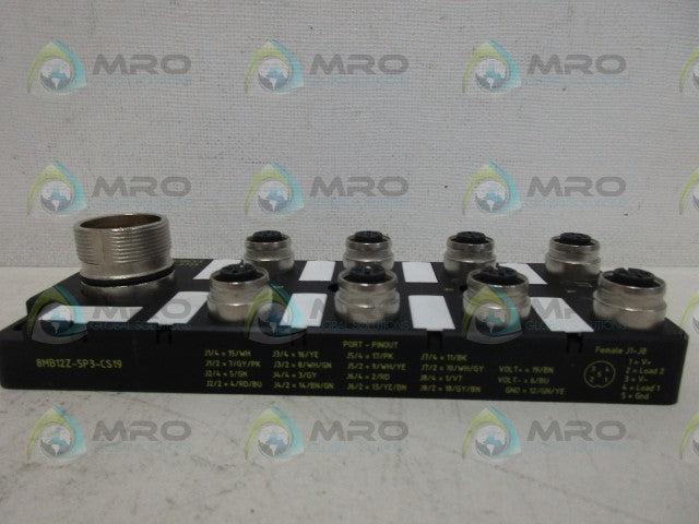 TURCK 8MB12Z-5P3-CS19 JUNCTION BOX *NEW IN BOX*