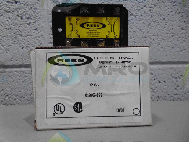 REES 01005-100 CONTROL BLOCK *NEW IN BOX*