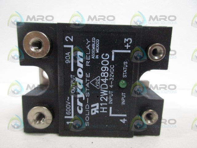 CRYDOM H12WD4890G SOLID STATE RELAY *NEW NO BOX*
