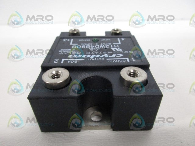 CRYDOM H12WD4890G SOLID STATE RELAY *NEW NO BOX*