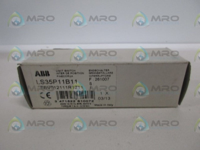 ABB LS35P11B11 LIMIT SWITCH *NEW IN BOX*