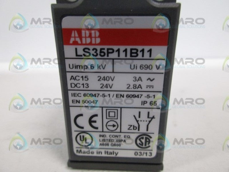 ABB LS35P11B11 LIMIT SWITCH *NEW IN BOX*