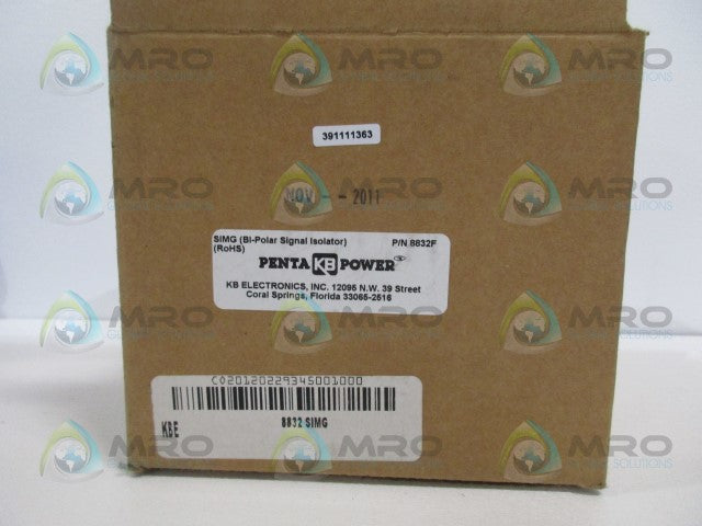 KB ELECTRONICS 8832SIMG ISOLATOR *NEW IN BOX*