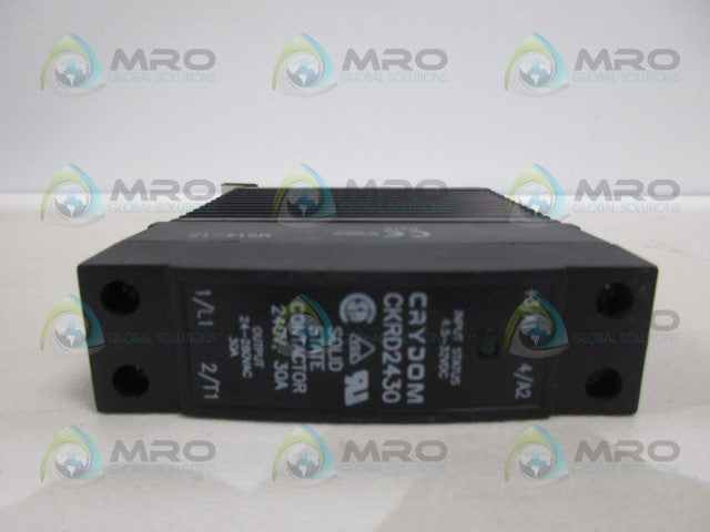 CRYDOM CKRD2430 SOLID STATE CONTACTOR *NEW NO BOX*