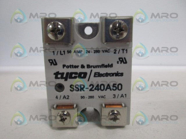 POTTER & BRUMFIELD SSR-240A50 SOLID STATE RELAY *NEW NO BOX*