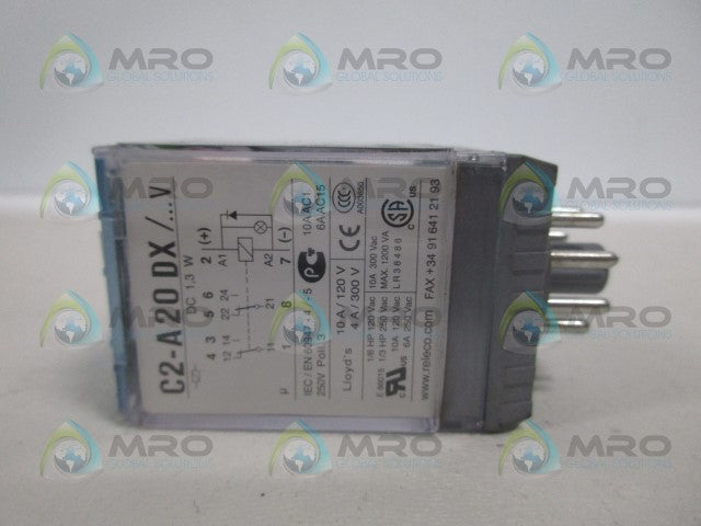 RELECO C2-A20DX RELAY *NEW NO BOX*