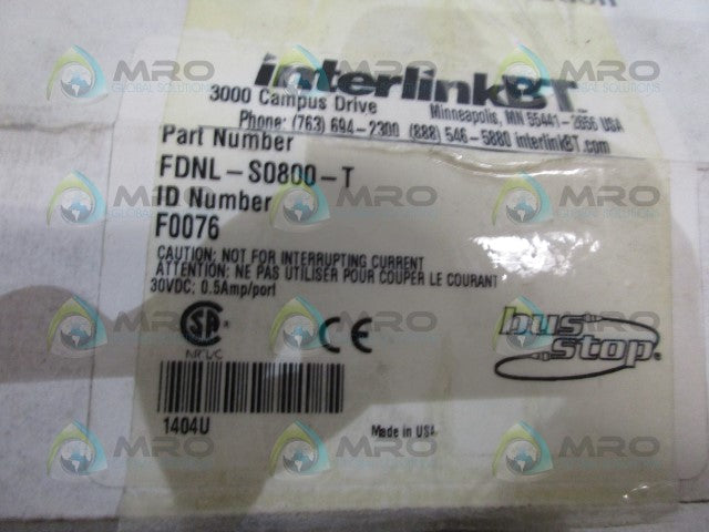 TURCK FDNL-S0800-T DEVICENET STATION *NEW IN BOX*