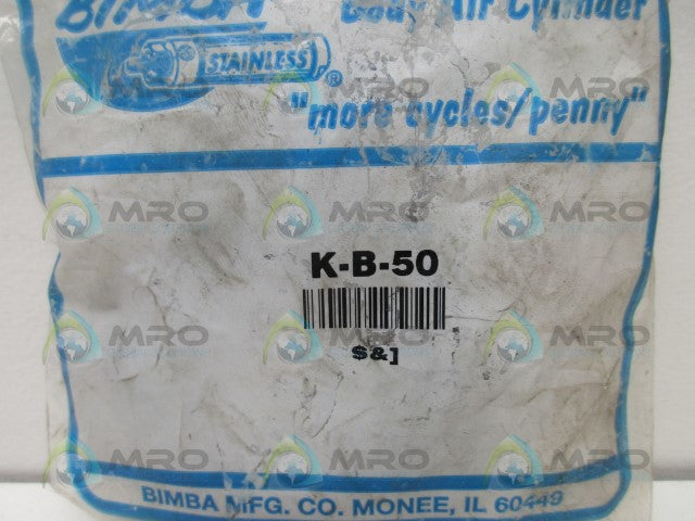 BIMBA K-B-50 REPAIR KIT *NEW IN FACTORY BAG*